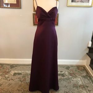 Simple Elegant Satin Dress